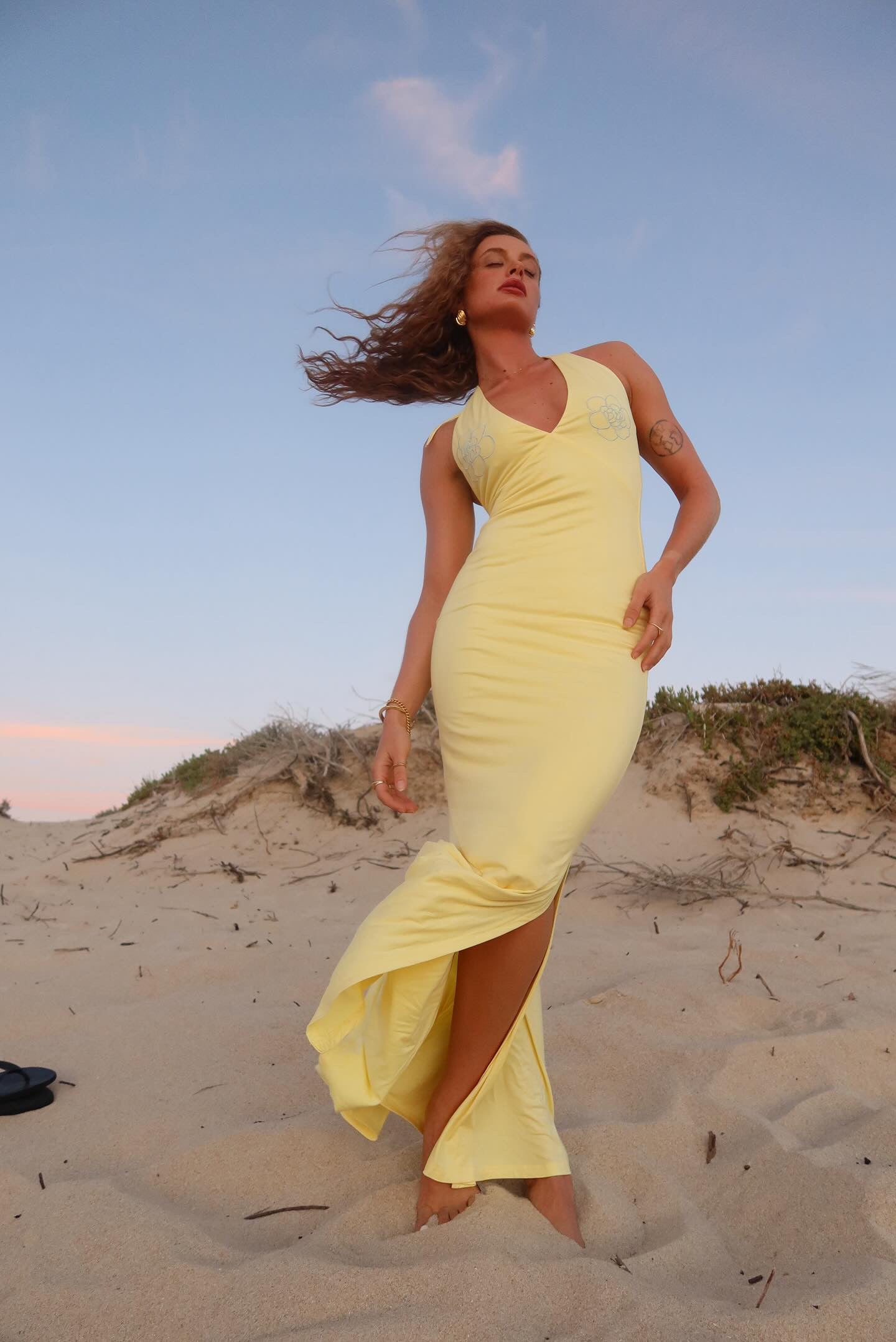 Maya Maxi Dress | Limoncello