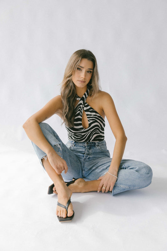 Juliette Bodysuit | Zebra