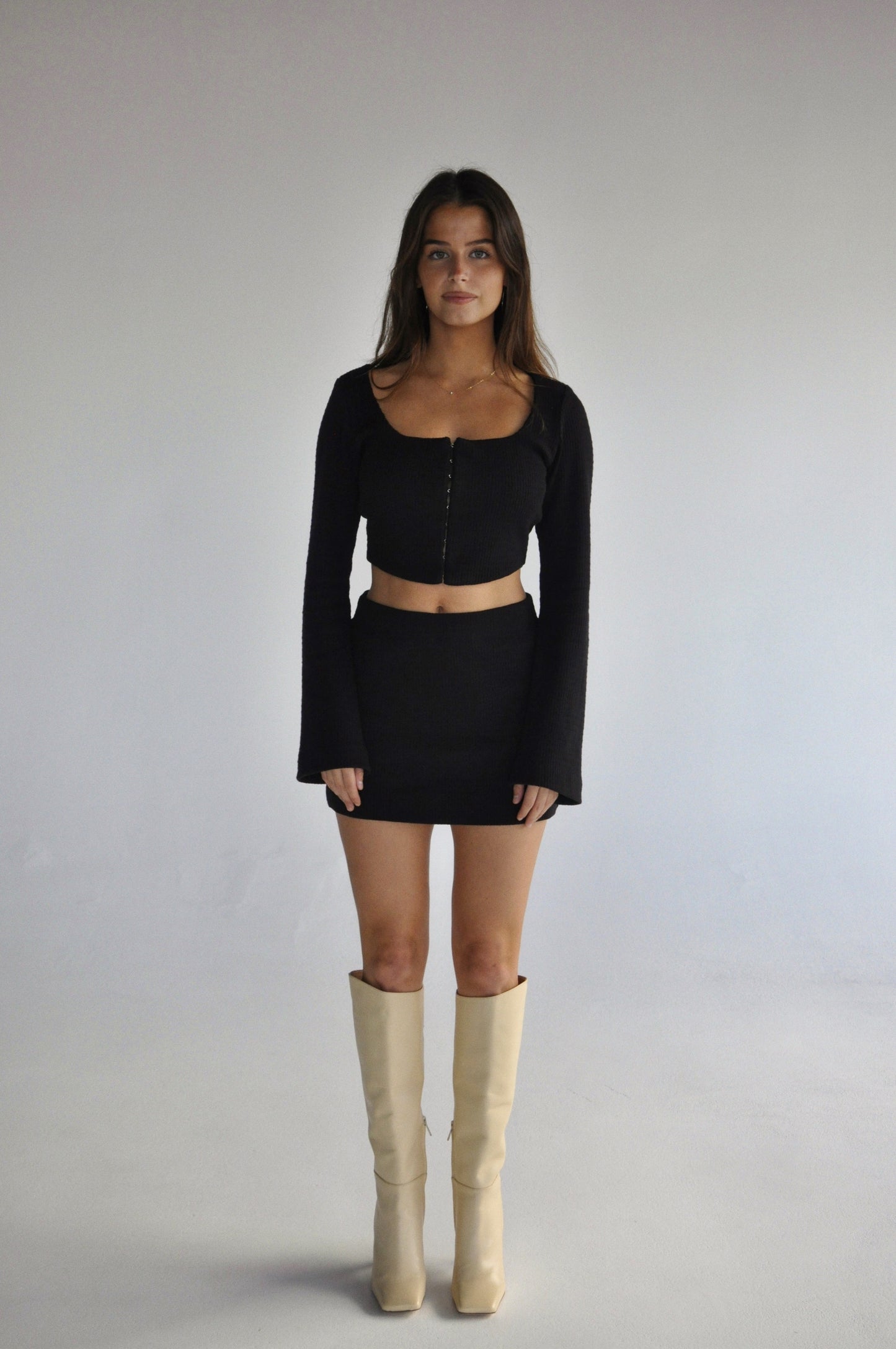 Coco Mini Skirt | Black