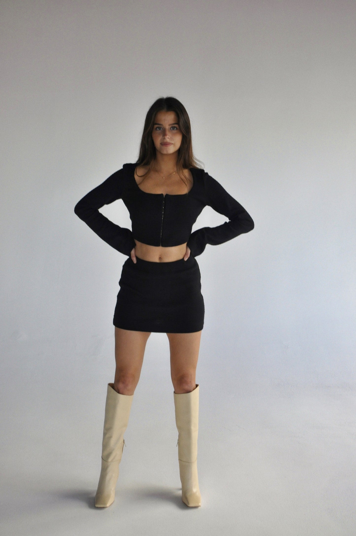 Coco Mini Skirt | Black