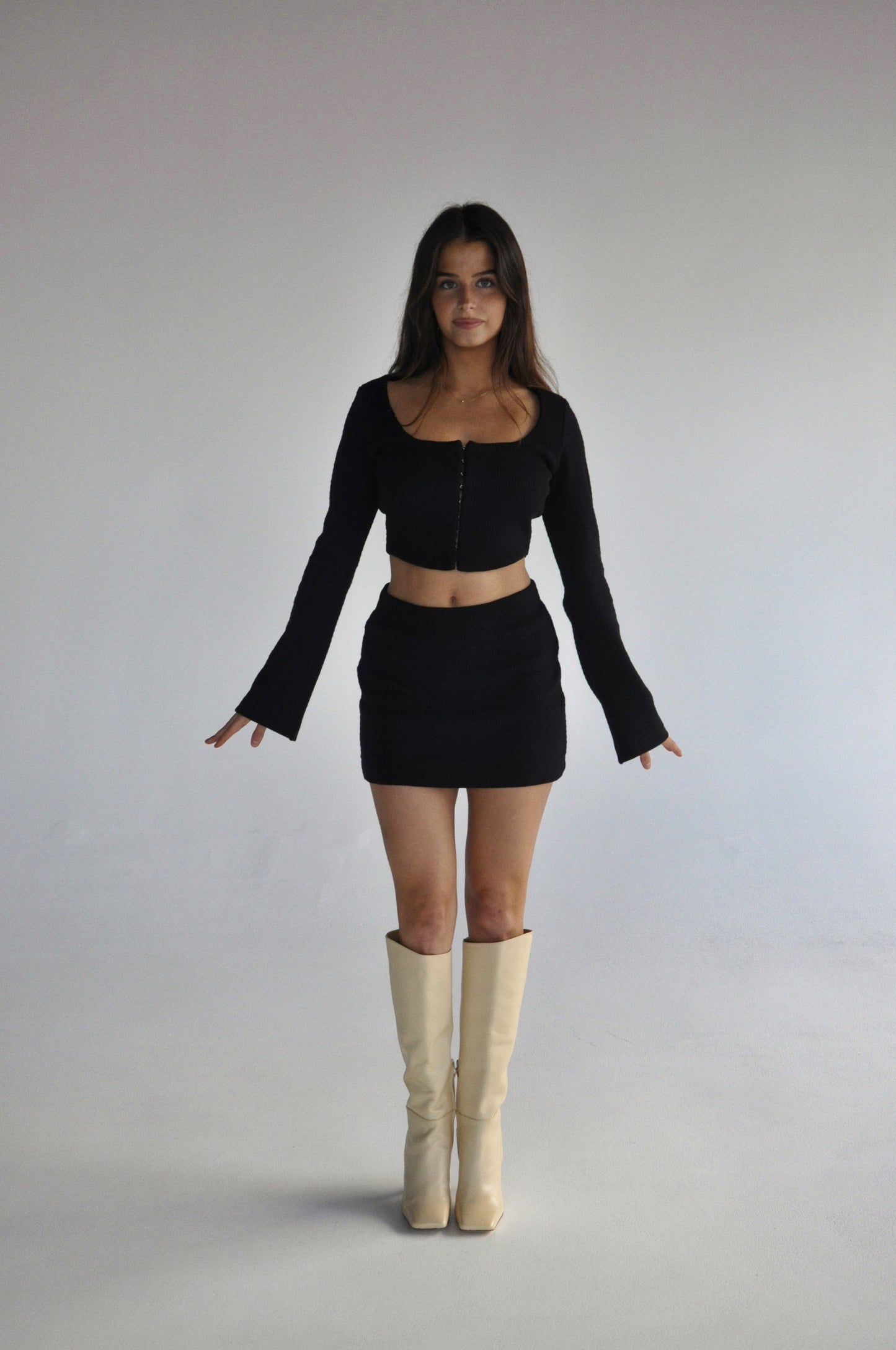 Coco Mini Skirt | Black