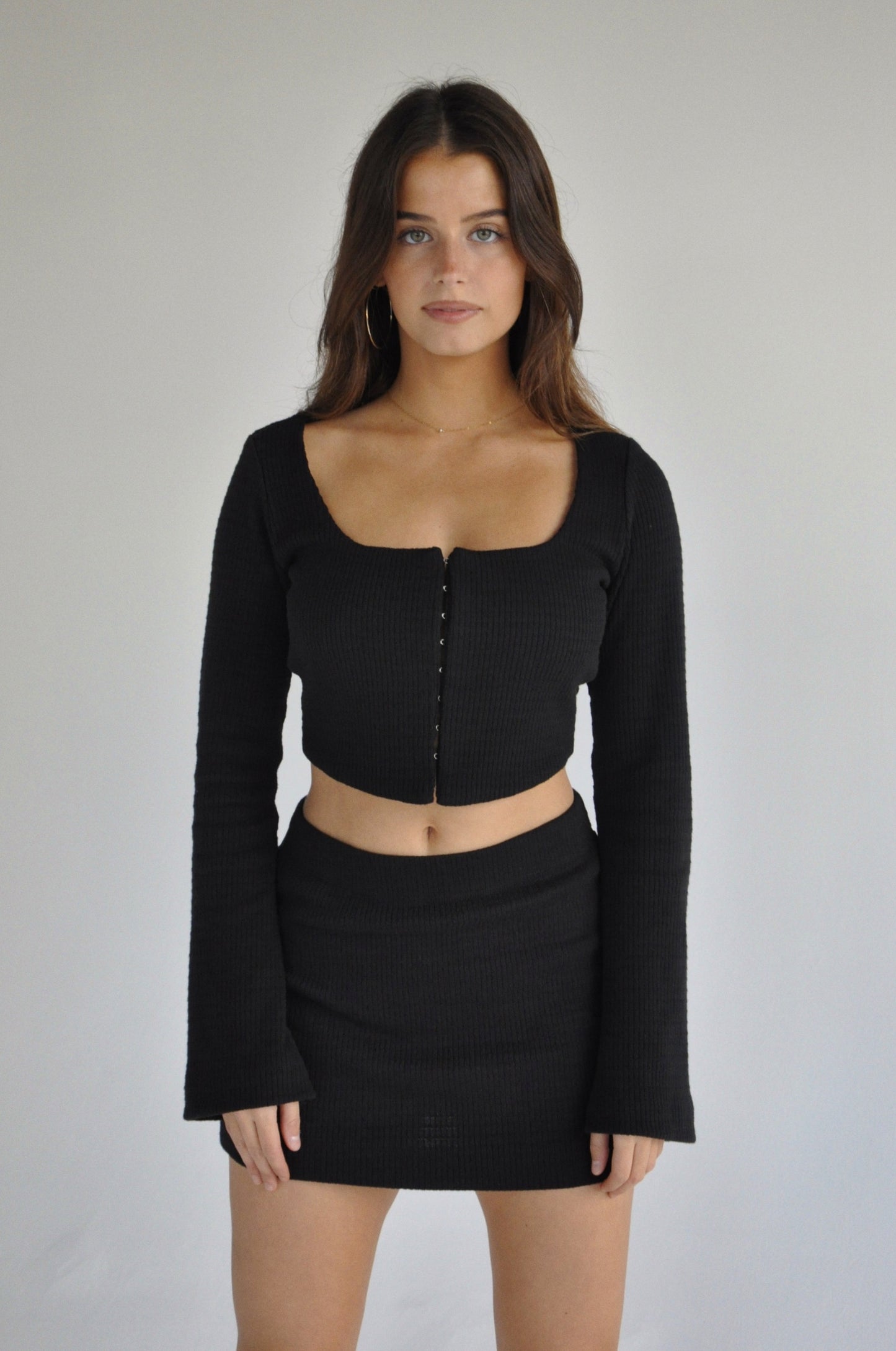 Ava corset top | Black