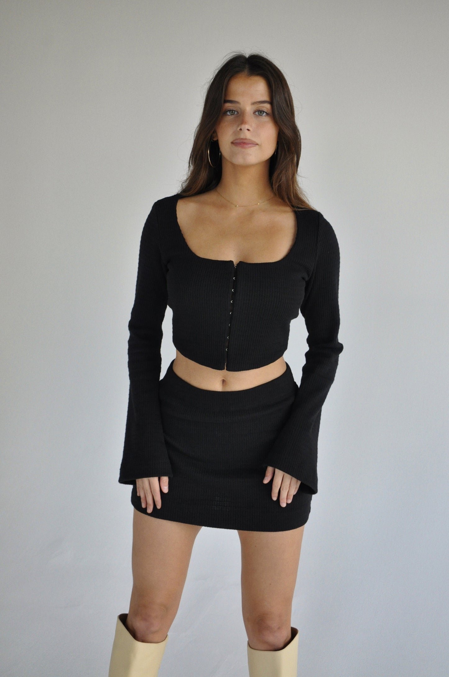 Coco Mini Skirt | Black