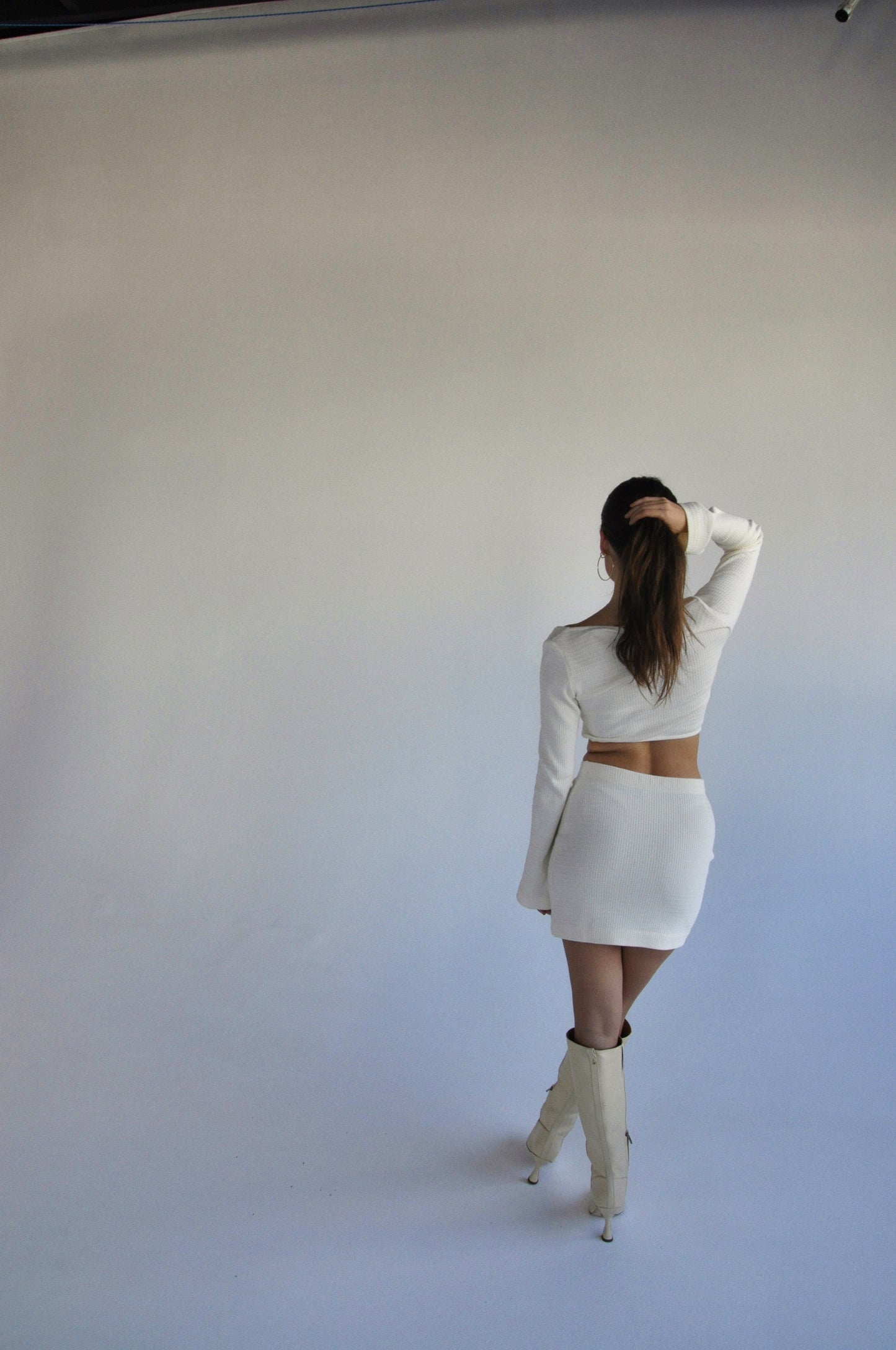 Coco Mini Skirt | Ivory