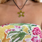 Daisy Pendant Necklace | Pistachio