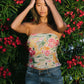 Rosie Bias Top | Raspberry Silk